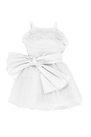 Abito in tulle bianco MISS GRANT KIDS | MG0213SETA